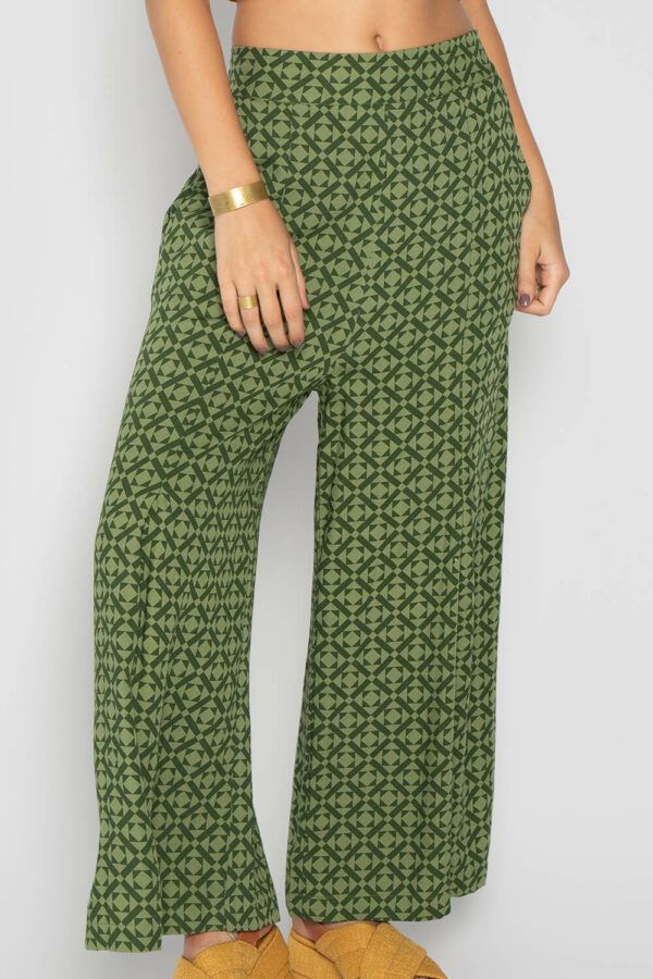 NUMBER 7 10 - NEW MOON PANTS GREEN