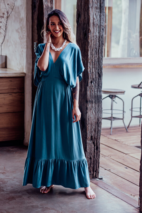 Emma Wise Photography 125 - JAMMA DRESS TURQUISE