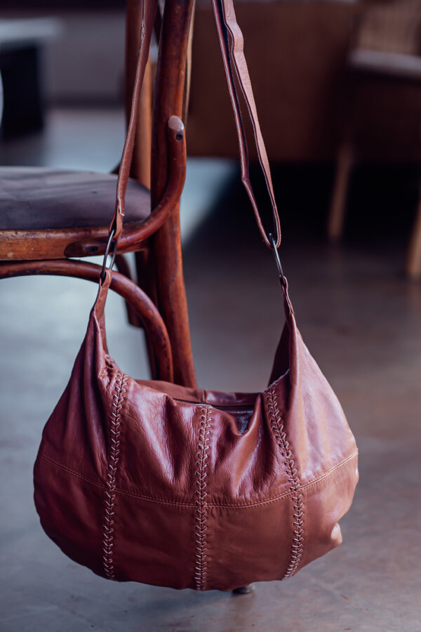 Emma Wise Photography 166 - NIKKO LEATHER BAG/BROWN