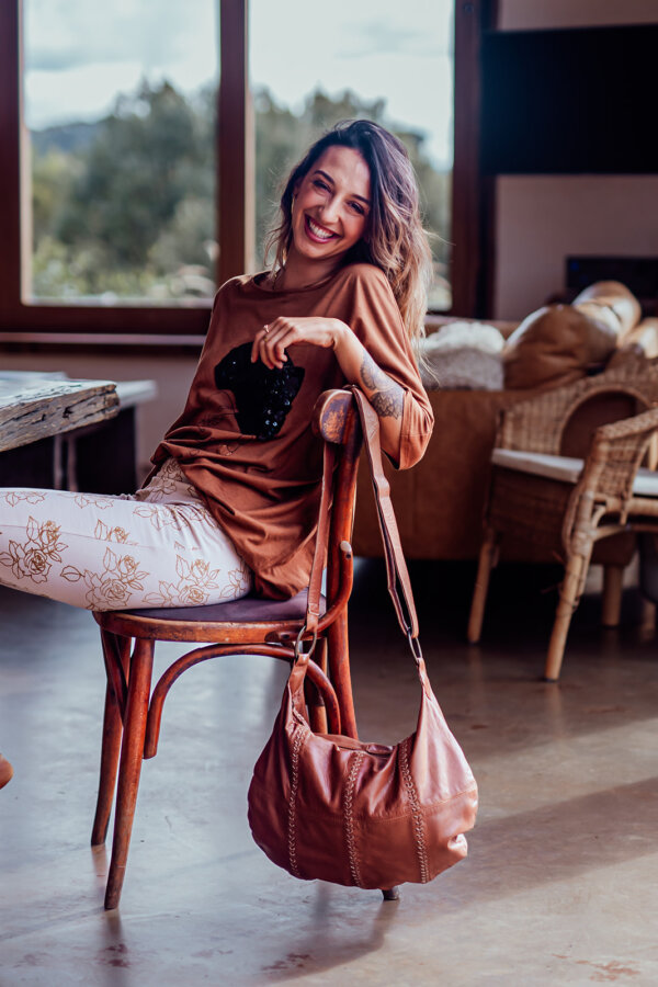 Emma Wise Photography 178 - NIKKO LEATHER BAG/BROWN