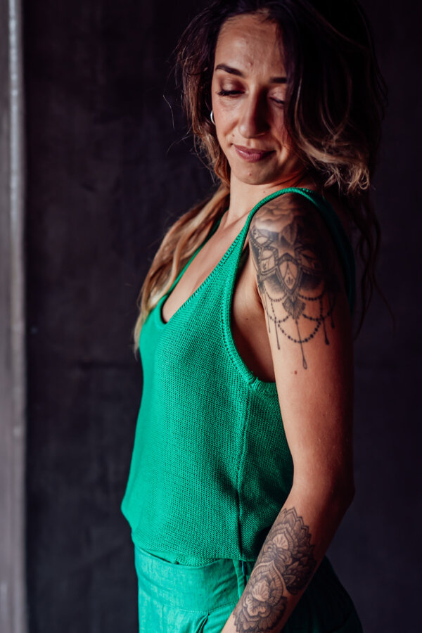 Emma Wise Photography 441 - NORAH TOP GREEN